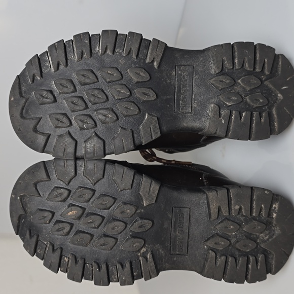 Deer Stags Gorp Hiking Boots Boys Size 1.5M Brown Thinsulate Insulation Leather - Picture 11 of 16